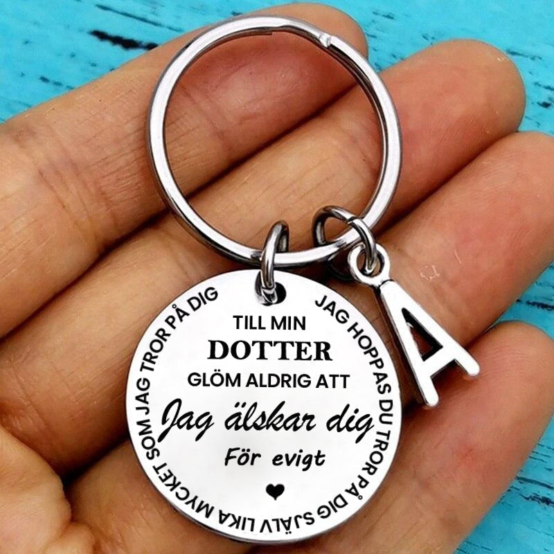Familjenyckelring - För Son och Dotter