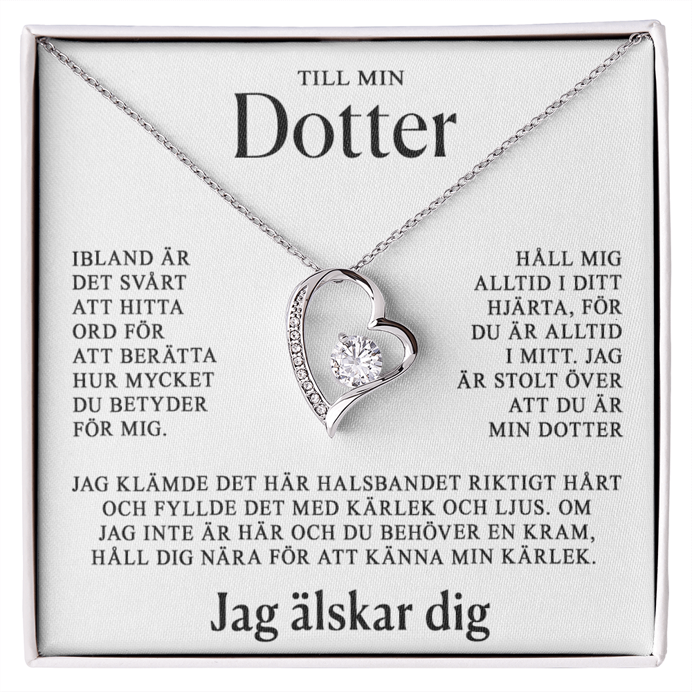 Till min dotter - Hjärta