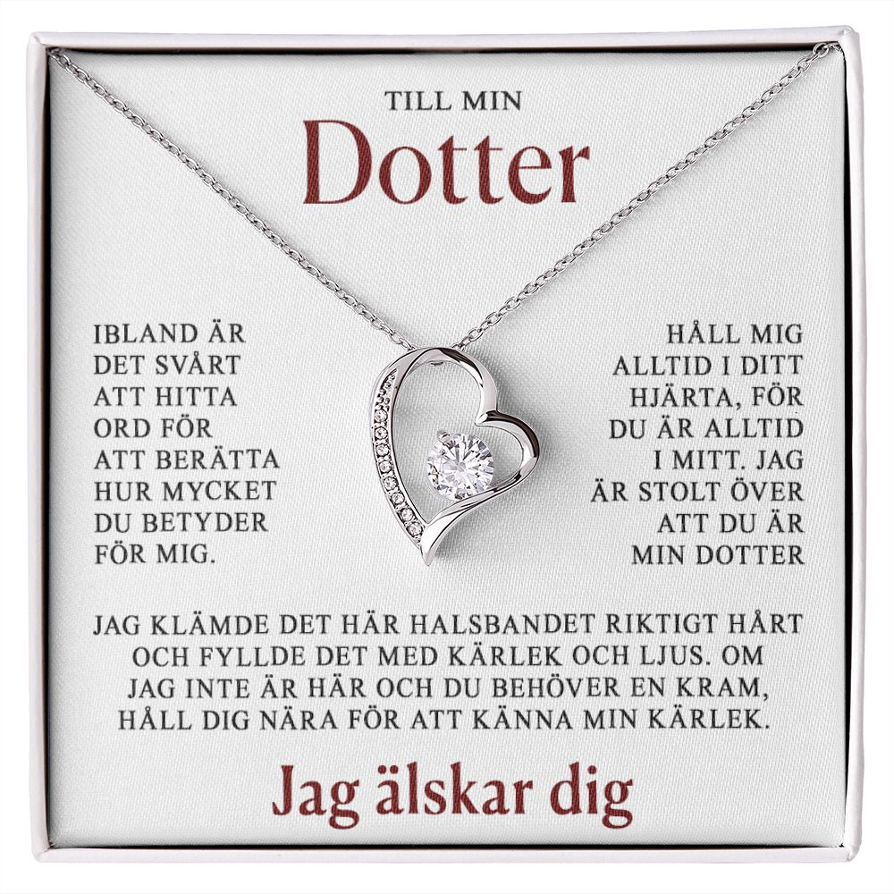 Till min dotter - Hjärta