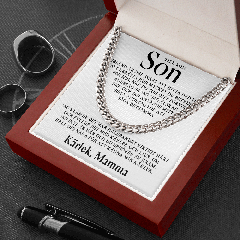 Till min son - Känn min kärlek, Mamma