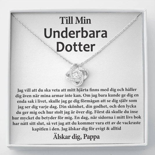 "En sak av Love Halsband" Från pappa
