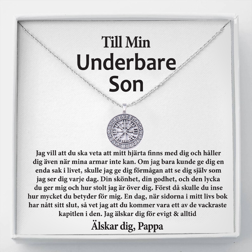 "En sak av Love Halsband" Från pappa