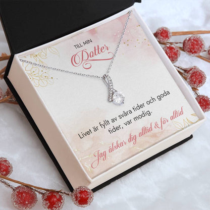 Till min Dotter - Ljus halsband